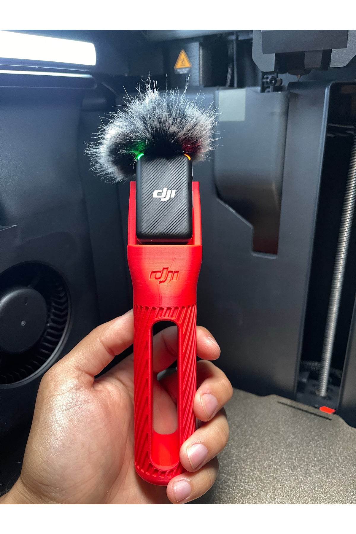 Mic 2 Uyumlu El Tutamacı Mikrofon Tutucu (Handle) - Röportaj ve Vlog Mikrofon Adaptörü