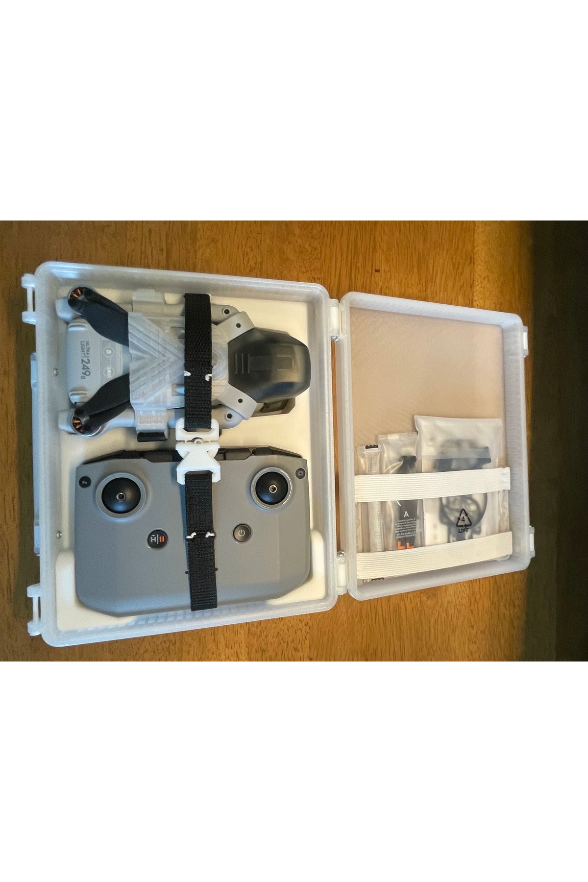 DJI Lito X1 Taşıma ve Koruyucu Çantası - Güvenli Kilit Sistemli Drone Organizeri (Kemer Dahil Değildir)