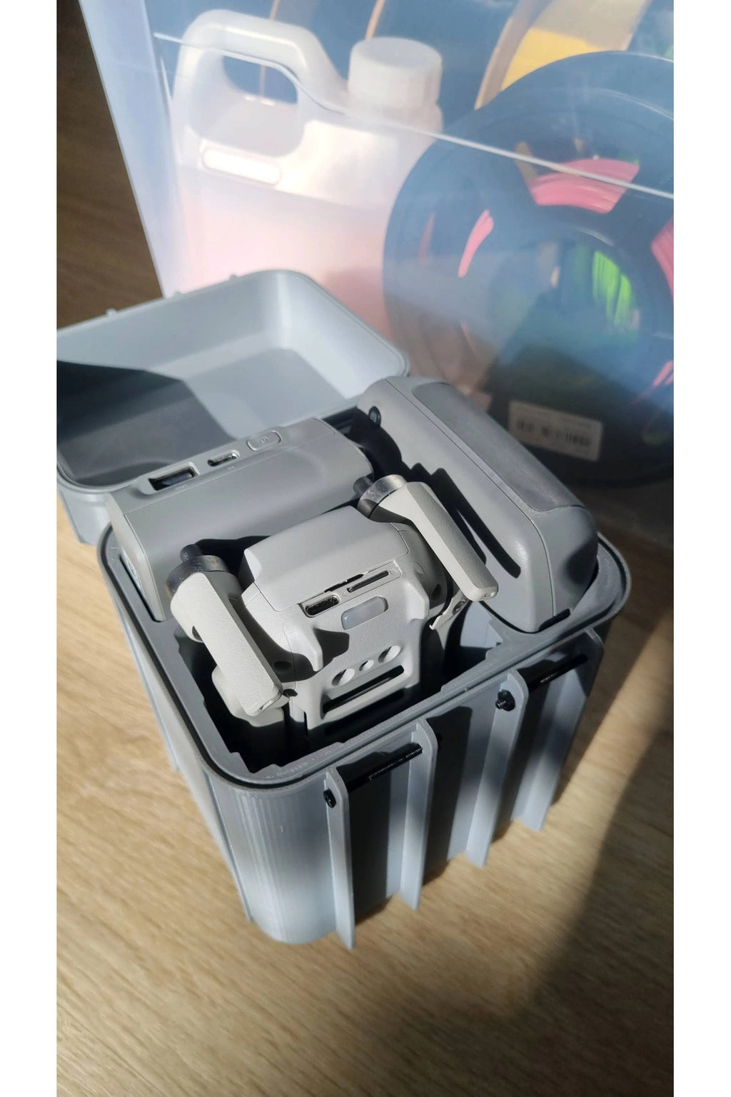 DJI Mini, Mini 2, Mini SE ve Mini 4K Uyumlu Kompakt Seyahat ve Koruyucu Drone Çantası