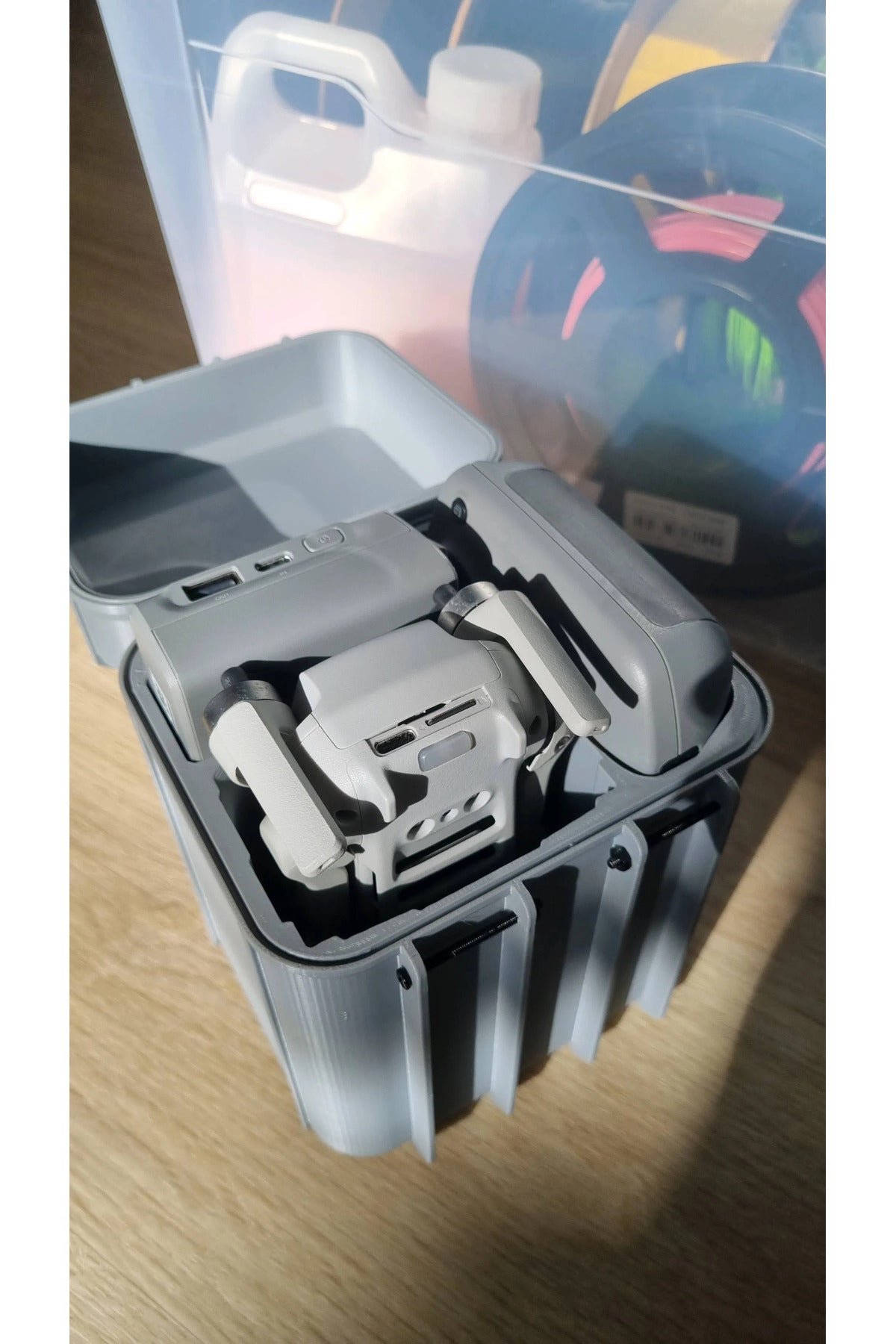 DJI Mini, Mini 2, Mini SE ve Mini 4K Uyumlu Kompakt Seyahat ve Koruyucu Drone Çantası