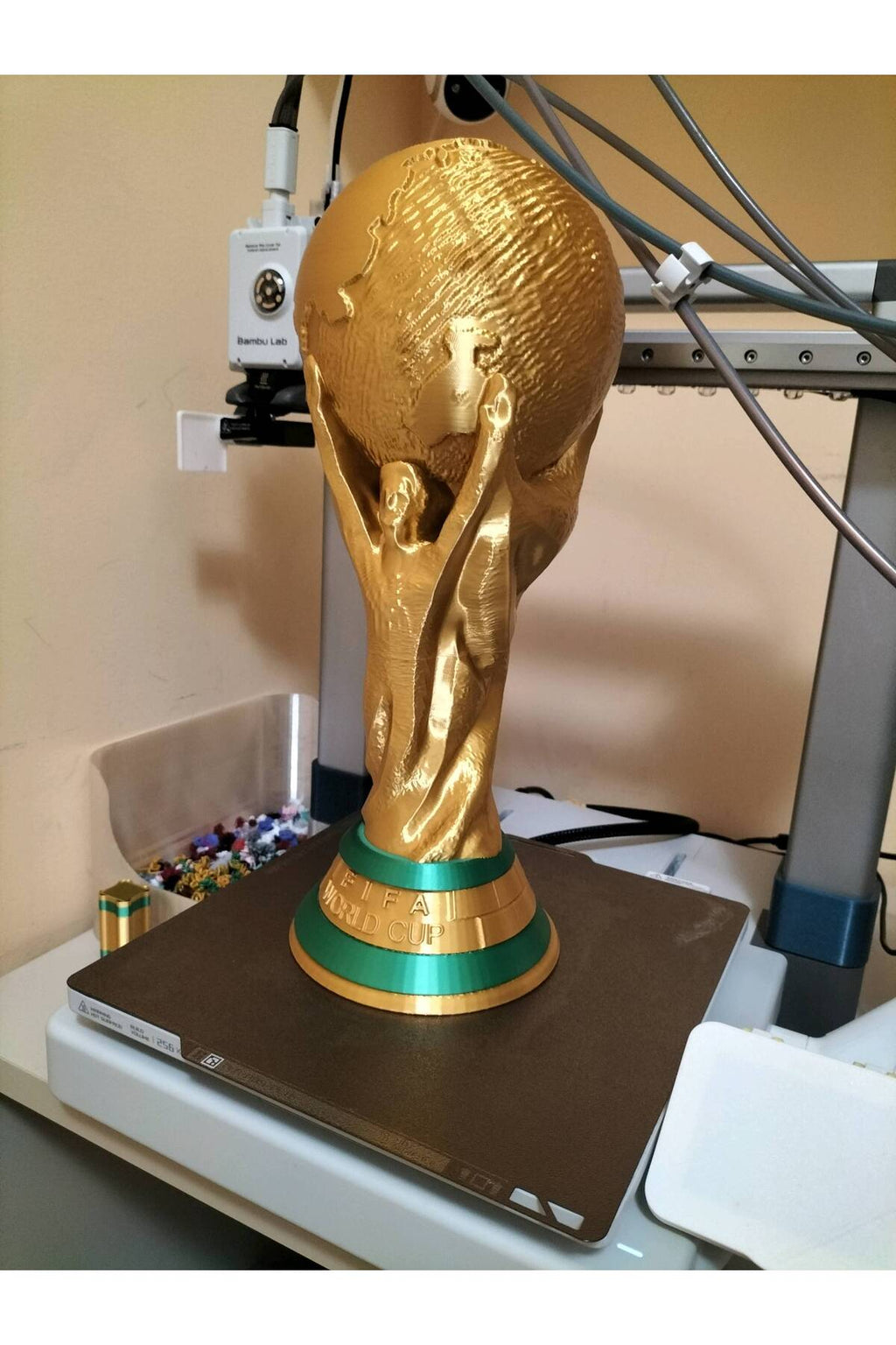 Fifa Futbol Dünya Kupası Ödülü - 1:1 Gerçek Boyutlu (36,8 cm) Dekoratif Kupa