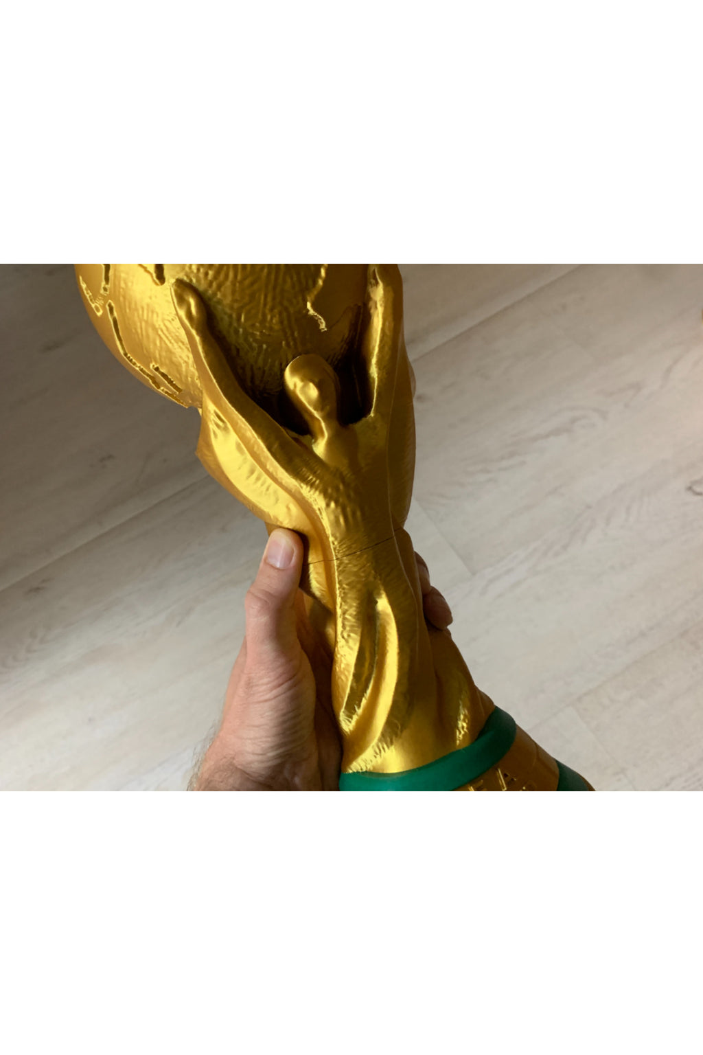 Fifa Futbol Dünya Kupası Ödülü - 1:1 Gerçek Boyutlu (36,8 cm) Dekoratif Kupa