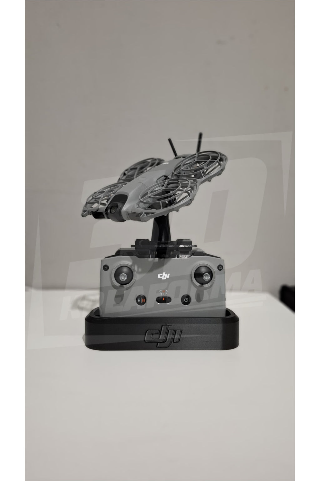 DJI Neo 2 Uyumlu Drone, Kumanda ve Şarj İstasyonu ve Sergileme Standı Kumanda ve Batarya Organizeri