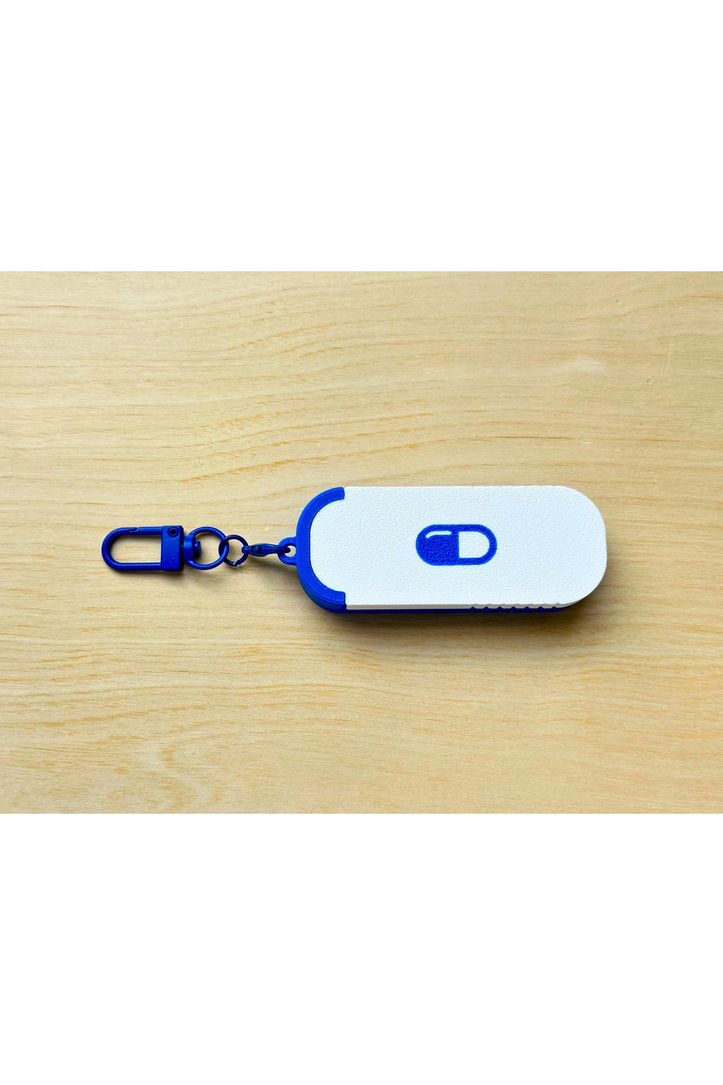 Anahtarlıklı 3 Bölmeli Sürgülü Cep Hap Kutusu ve Taşınabilir Mini Organizer