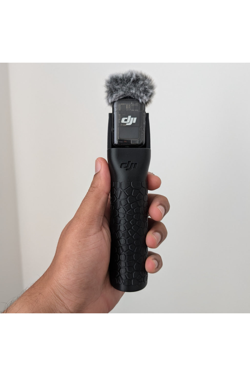 Mic 2 Uyumlu El Tutamacı Mikrofon Tutucu (Handle) - Röportaj ve Vlog Mikrofon Adaptörü