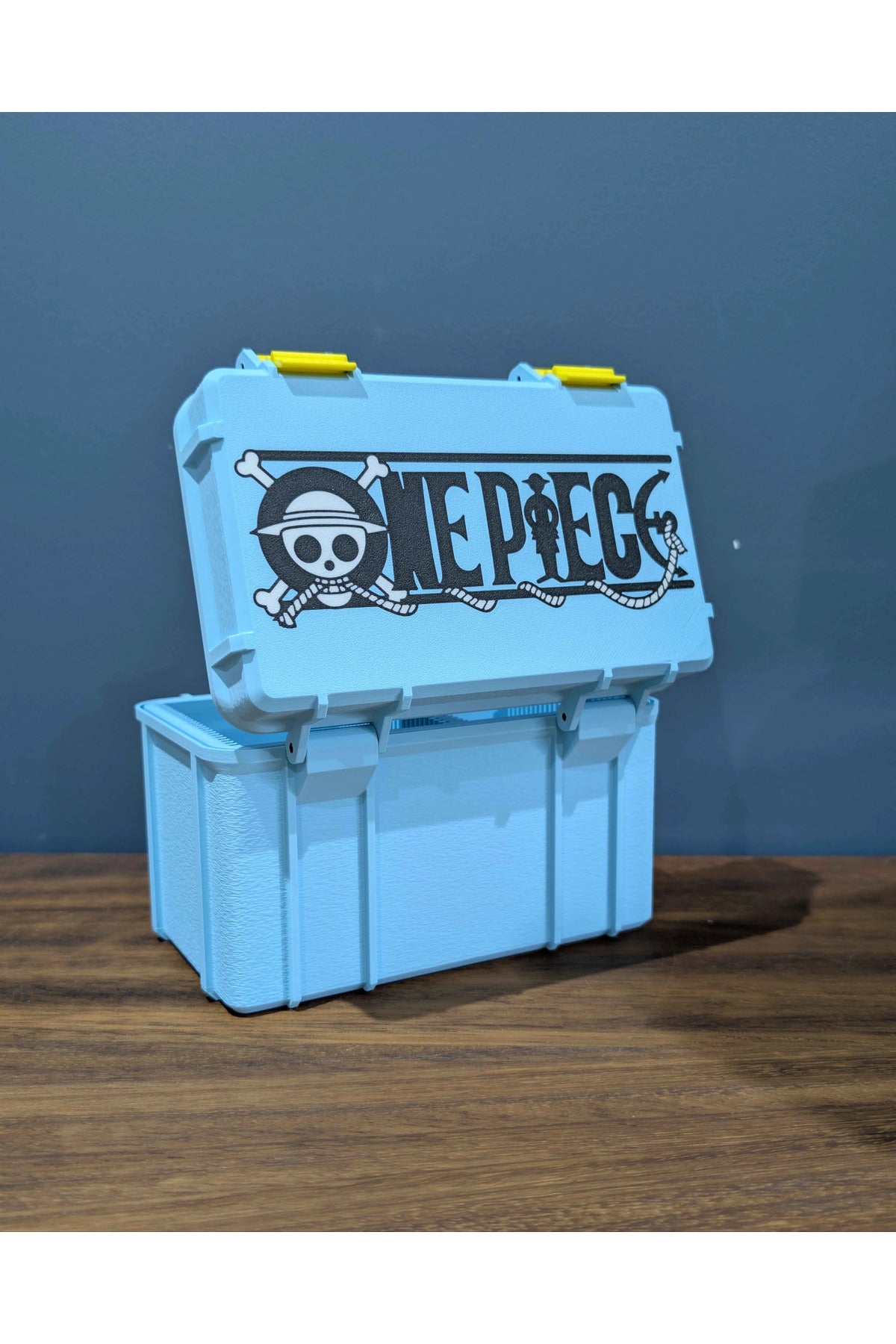 One Piece Tasarımlı Top Loader Kart Saklama Kutusu - TCG Koleksiyon Kutusu