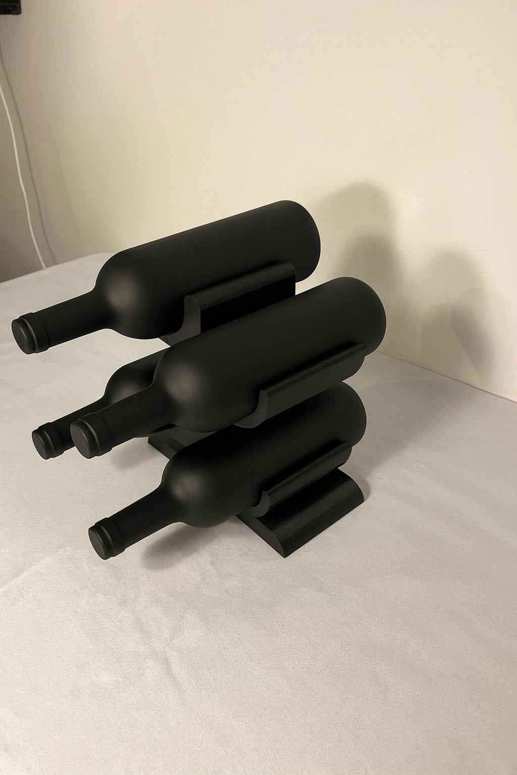 Tree Winerack 4’lü Şaraplık / Modern Tasarım / Dekoratif Şarap Standı