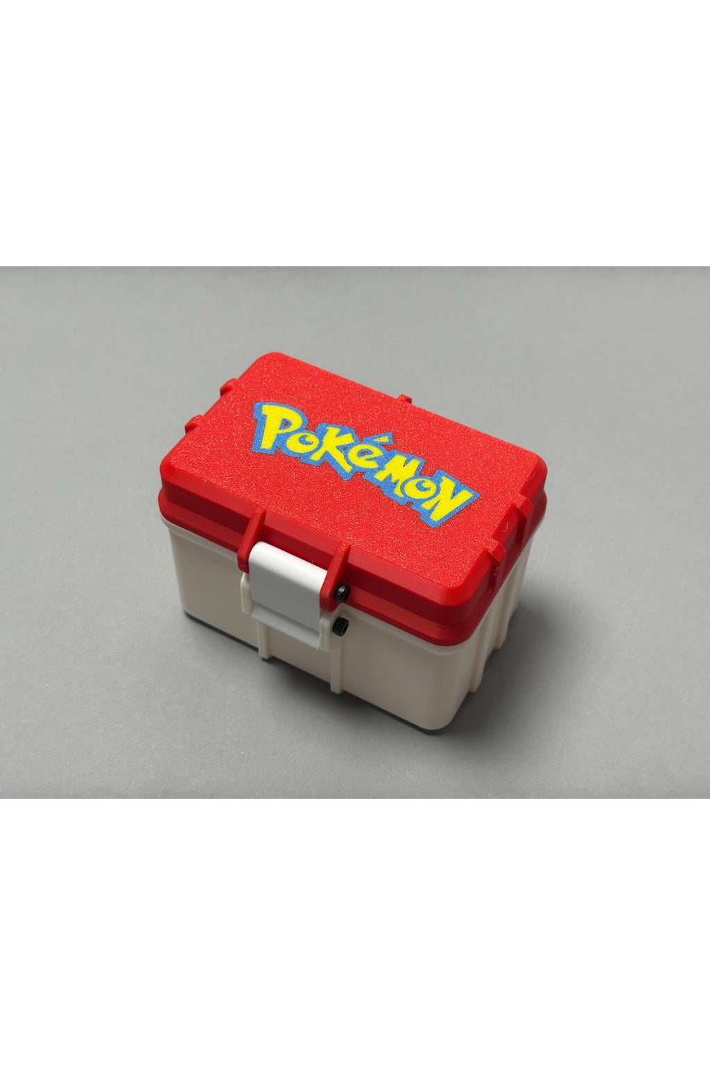 Pokemon TCG Kilitli Kart Saklama Kutusu - Orijinal Logolu ve Mandallı Hard Case Deck Box