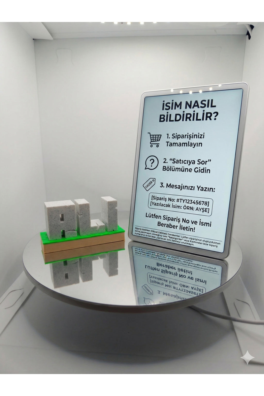 Kişiye Özel Minecraft Temalı Masaüstü İsimlik - Oyuncu Odası ve Çocuk Odası Dekorasyonu