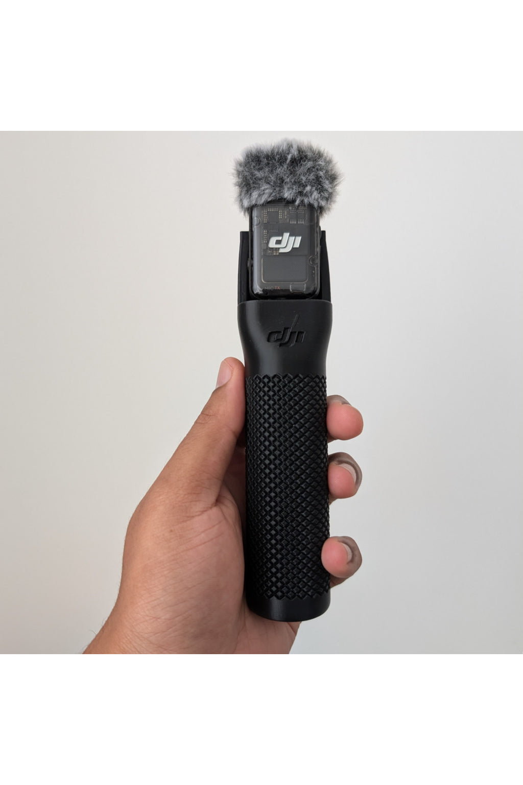 Mic 2 Uyumlu El Tutamacı Mikrofon Tutucu (Handle) - Röportaj ve Vlog Mikrofon Adaptörü