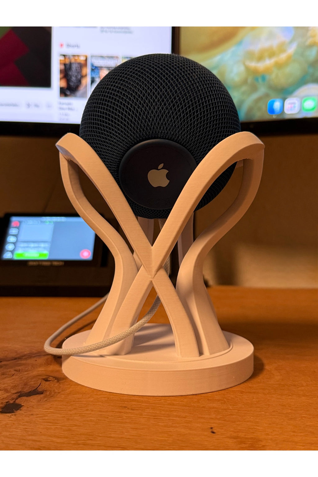 Apple HomePod Mini için Minimalist ve Şık Masaüstü Stand