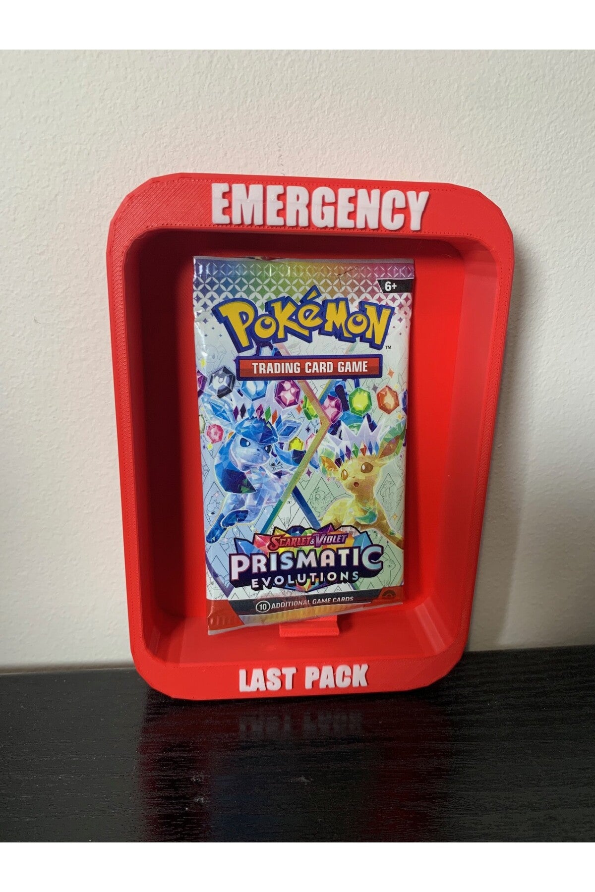Pokemon Kartlık Masaüstü Standı - Acil Durum Kart Standı Hediyelik