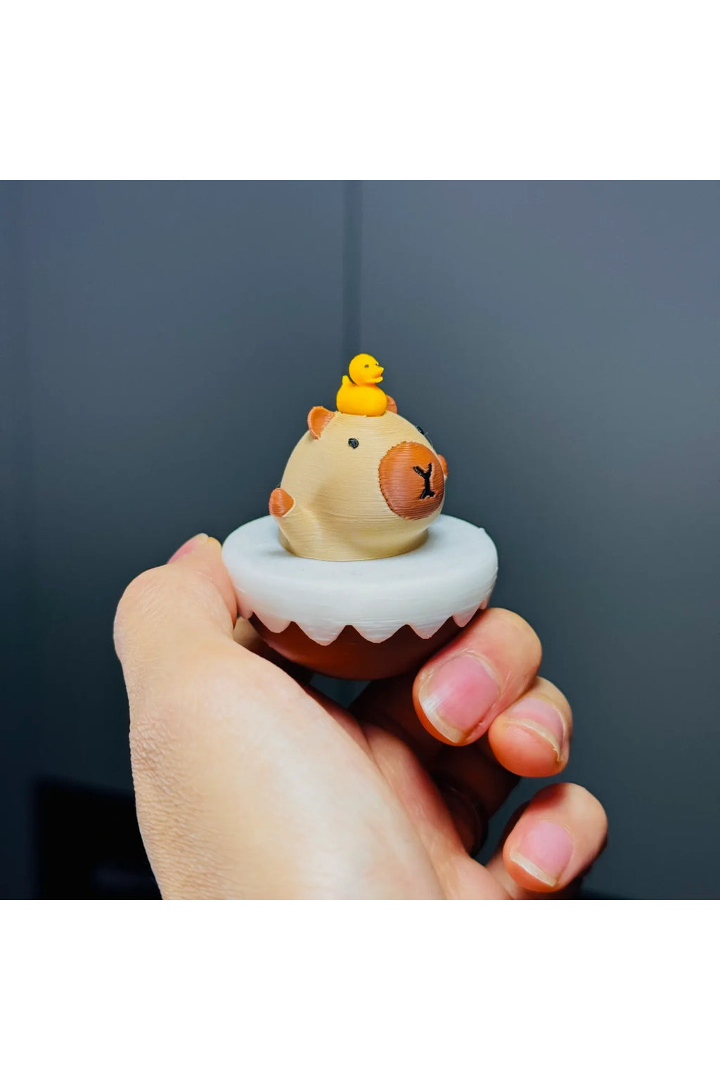 Capybara Figürü | Devrilmez Düşmez Sevimli Capybara | Hediyelik Eşya