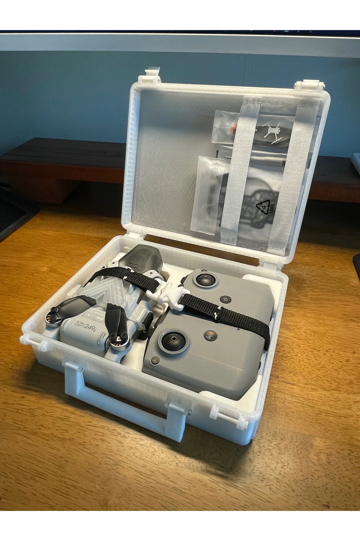 DJI Lito X1 Taşıma ve Koruyucu Çantası - Güvenli Kilit Sistemli Drone Organizeri (Kemer Dahil Değildir)