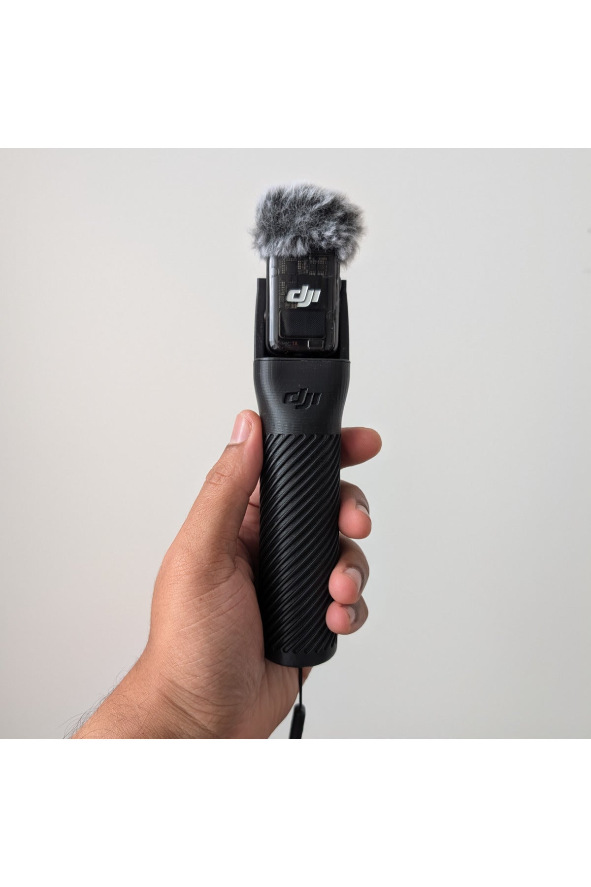 Mic 2 Uyumlu El Tutamacı Mikrofon Tutucu (Handle) - Röportaj ve Vlog Mikrofon Adaptörü