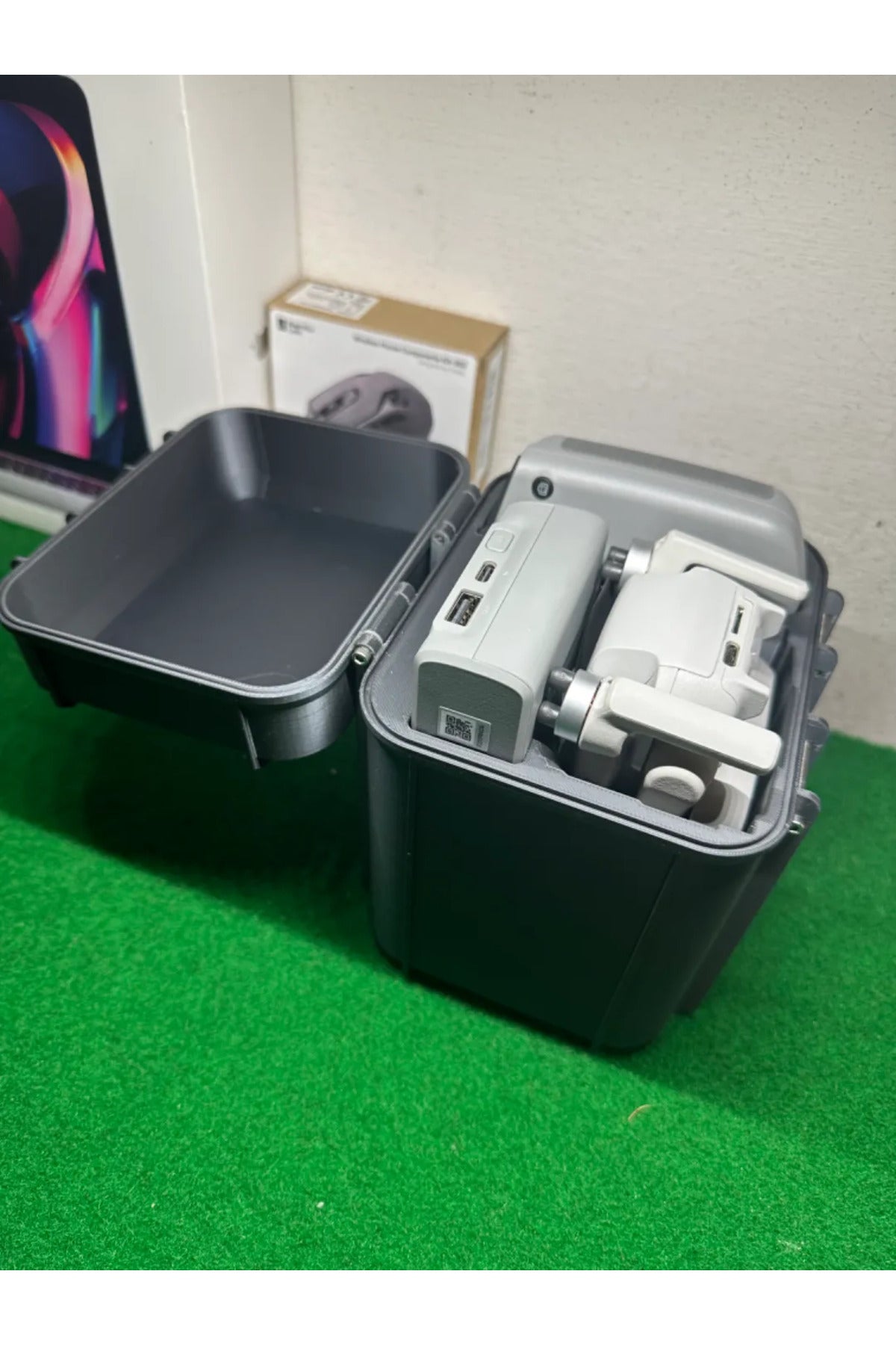 DJI Mini, Mini 2, Mini SE ve Mini 4K Uyumlu Kompakt Seyahat ve Koruyucu Drone Çantası