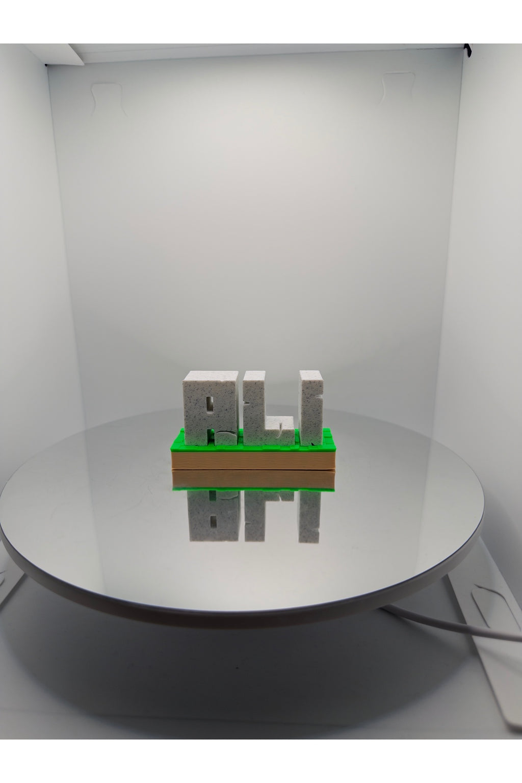 Kişiye Özel Minecraft Temalı Masaüstü İsimlik - Oyuncu Odası ve Çocuk Odası Dekorasyonu