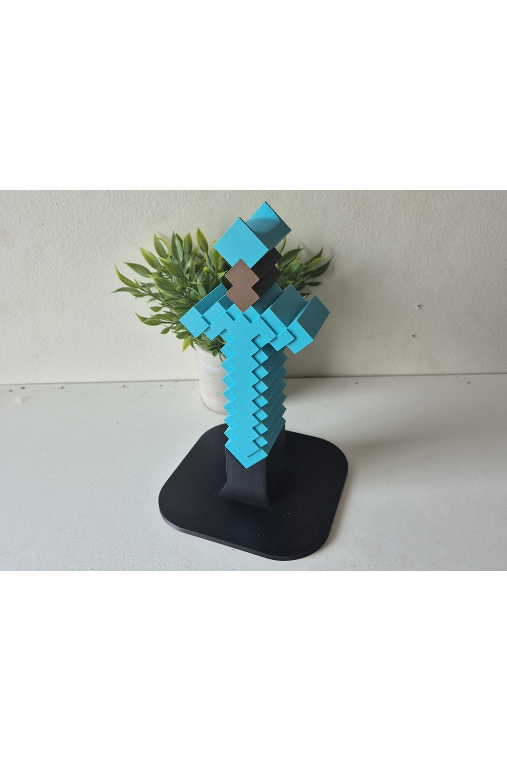 Minecraft Kulaklık Standı Kılıç Modeli