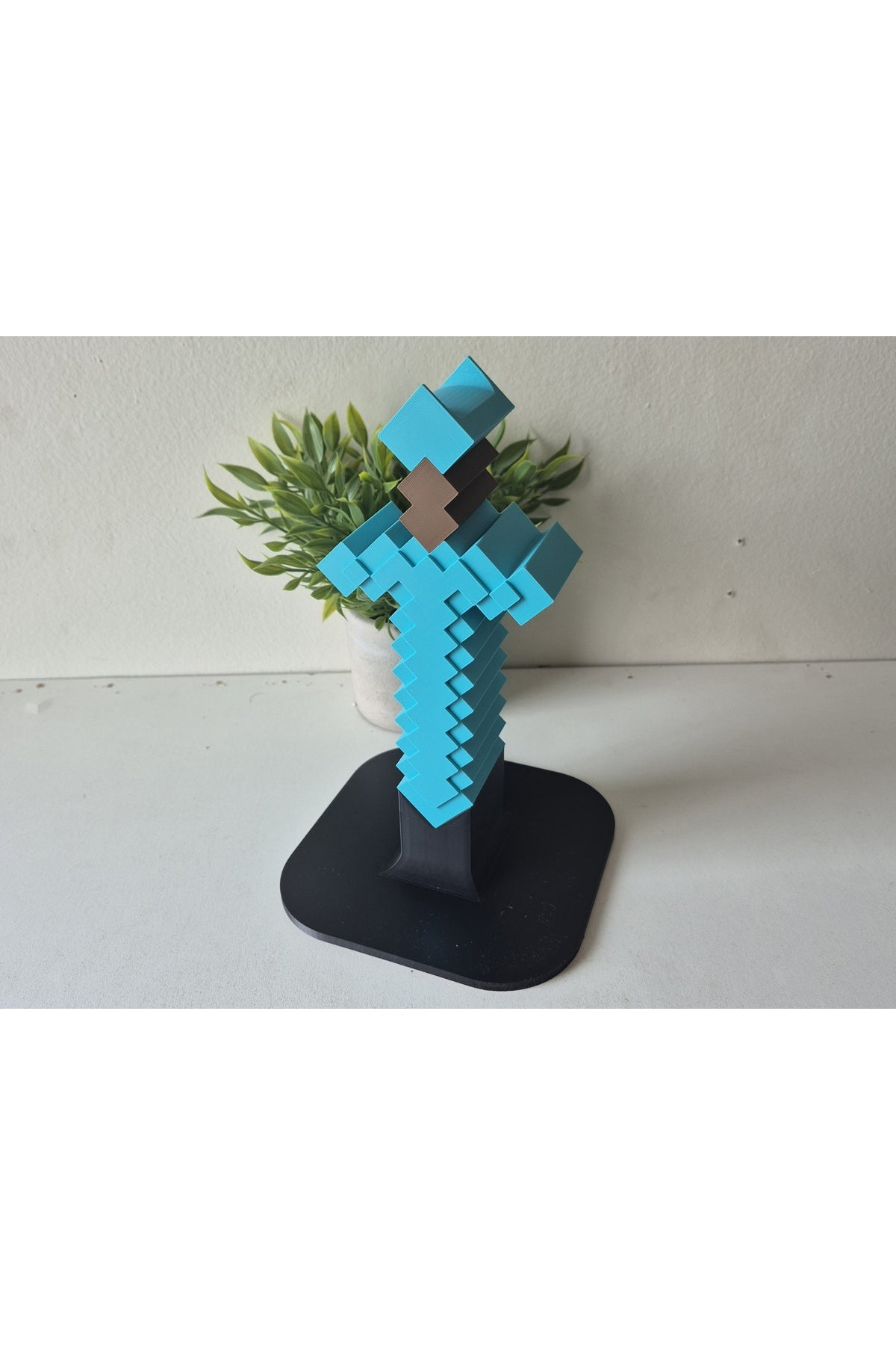 Minecraft Kulaklık Standı Kılıç Modeli