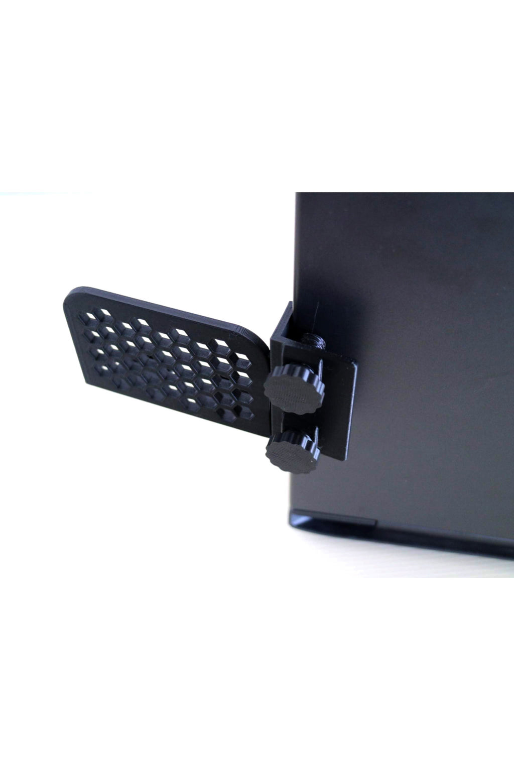 Monitöre Monte Telefon Tutucu - Laptop Yan Ekran Telefon Standı ve Çoklu Görev Aparatı
