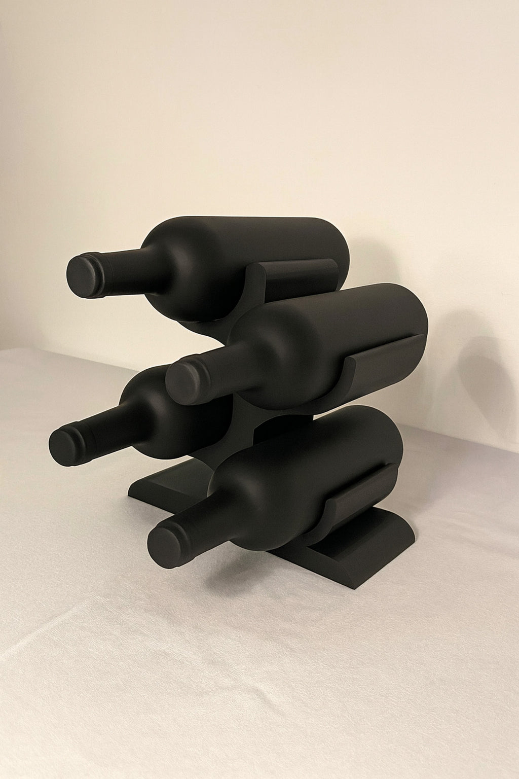 Tree Winerack 4’lü Şaraplık / Modern Tasarım / Dekoratif Şarap Standı