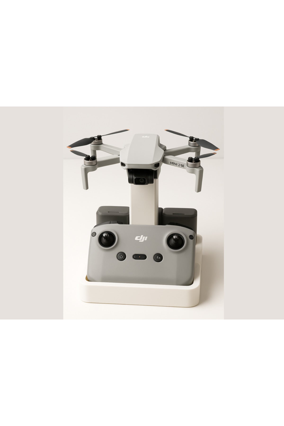 Mini 2 SE Uyumlu Çoklu Şarj İstasyonu ve Sergileme Standı - Drone ve Kumanda Tutucu