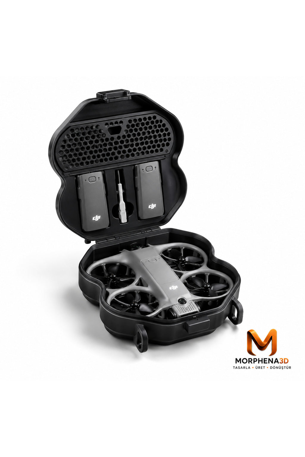 DJI Neo 2 Drone Taşıma Kutusu – Koruyucu Drone Kutusu – Drone Aksesuarı – PETG Malzeme - DRONE DEĞİLDİR