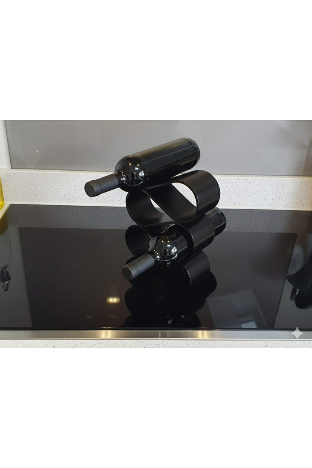 Modern 5 Şişelik Şaraplık | Dekoratif Wine Rack | Şişe Tutucu ve Şarap Standı
