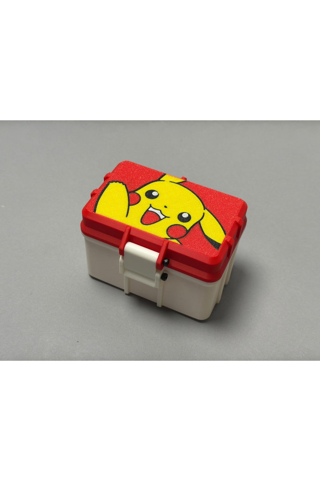 Pikachu TCG Kilitli Kart Saklama Kutusu - Özel Figürlü ve Mandallı Hard Case Deste Kutusu