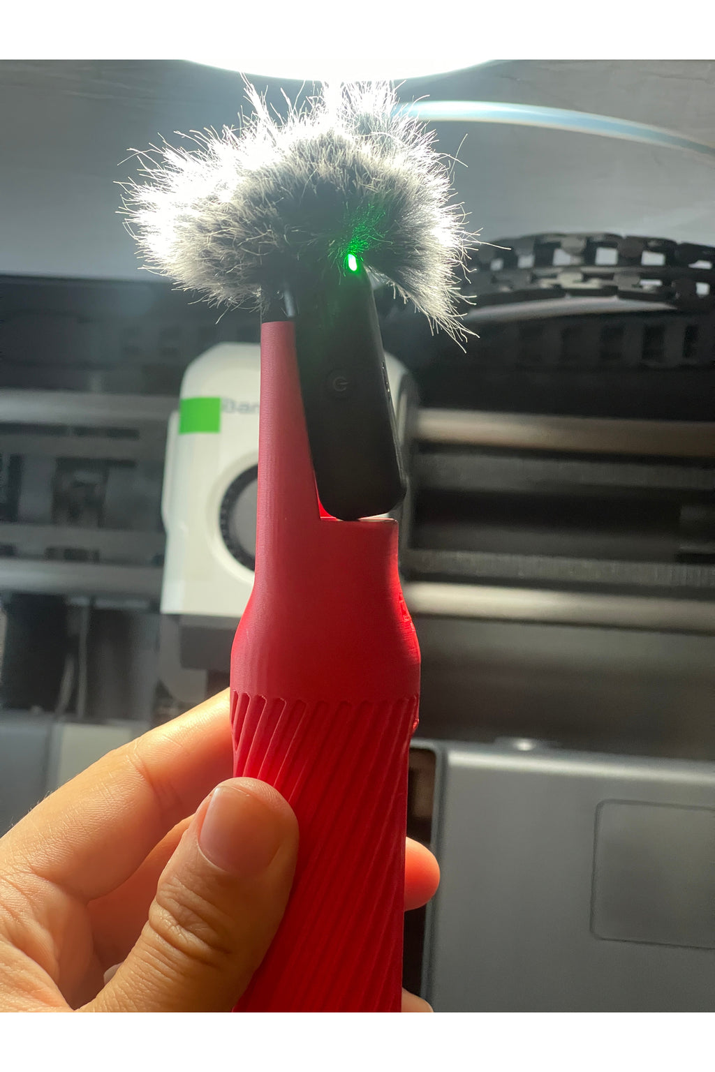Mic 2 Uyumlu El Tutamacı Mikrofon Tutucu (Handle) - Röportaj ve Vlog Mikrofon Adaptörü