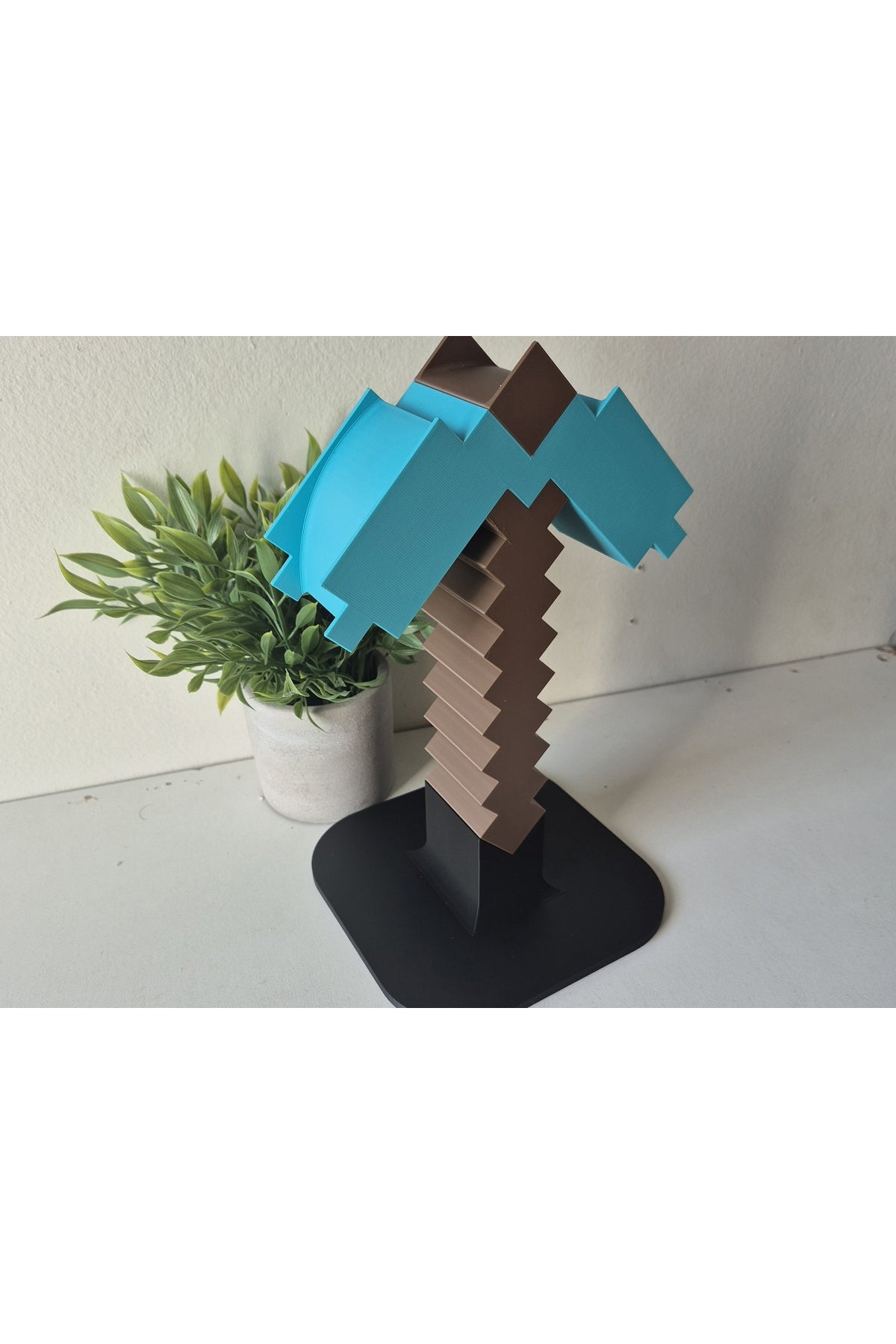 Minecraft Kulaklık Standı Kazma Modeli