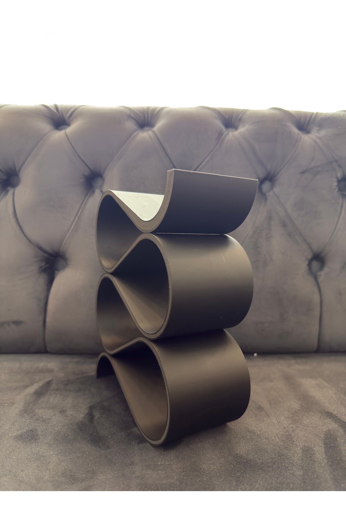 Modern 5 Şişelik Şaraplık | Dekoratif Wine Rack | Şişe Tutucu ve Şarap Standı