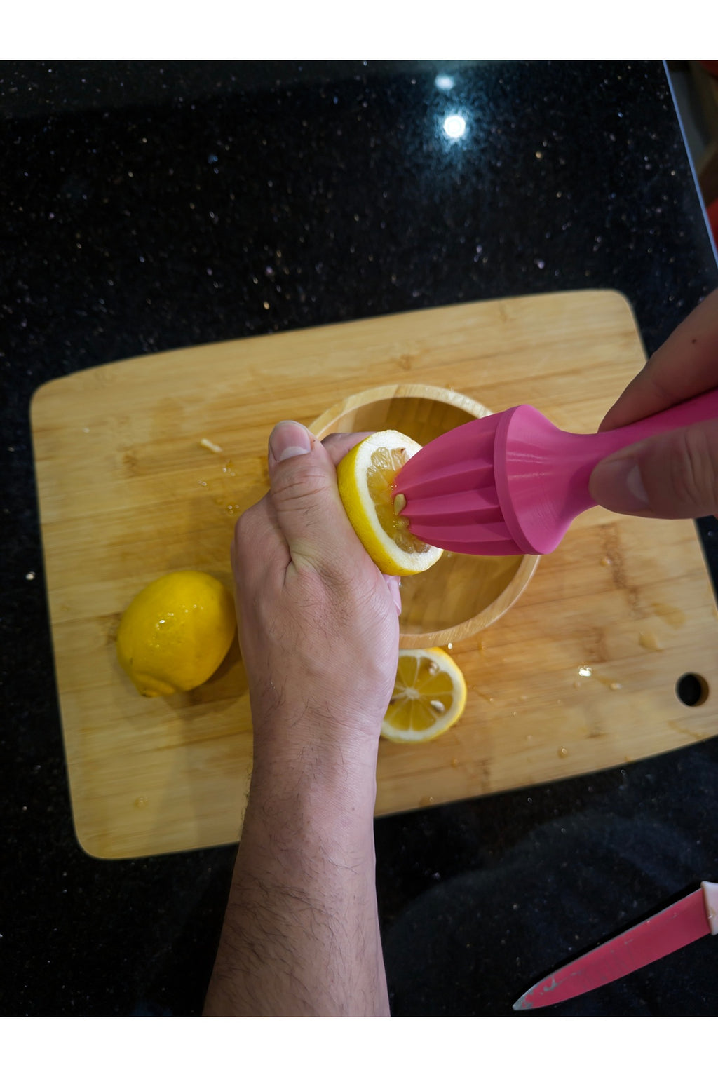 Pratik Elde Limon ve Meyve Sıkacağı - Ergonomik Tasarım Çekmece içi Aparatı