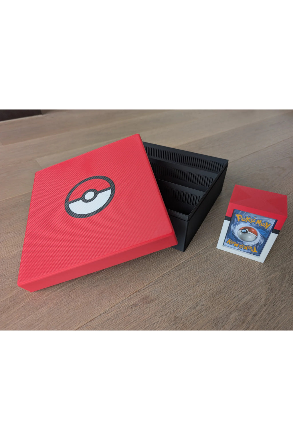 Büyük Boy Pokemon Kart Saklama Kutusu - Düzenleyicili Kart Koleksiyon Kutusu