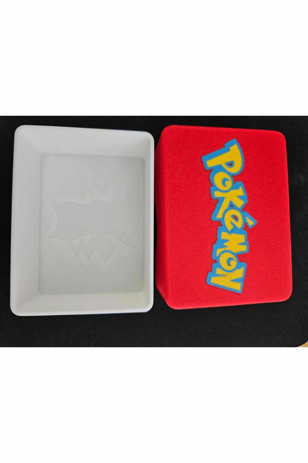 Pokemon Temalı Oyun Kartı Deste Kutusu (Deck Box) - 100 Kart Kapasiteli Koleksiyonluk Saklama Kabı