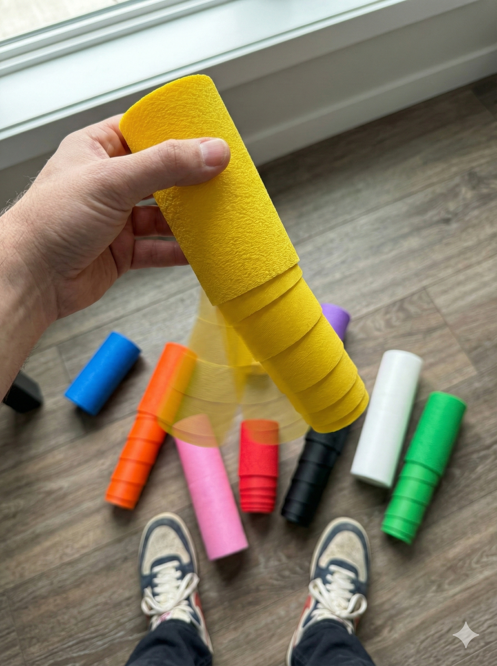 TOTEM - Yeni Nesil Teleskopik Stres ve Odaklanma Oyuncağı (ASMR Etkili)