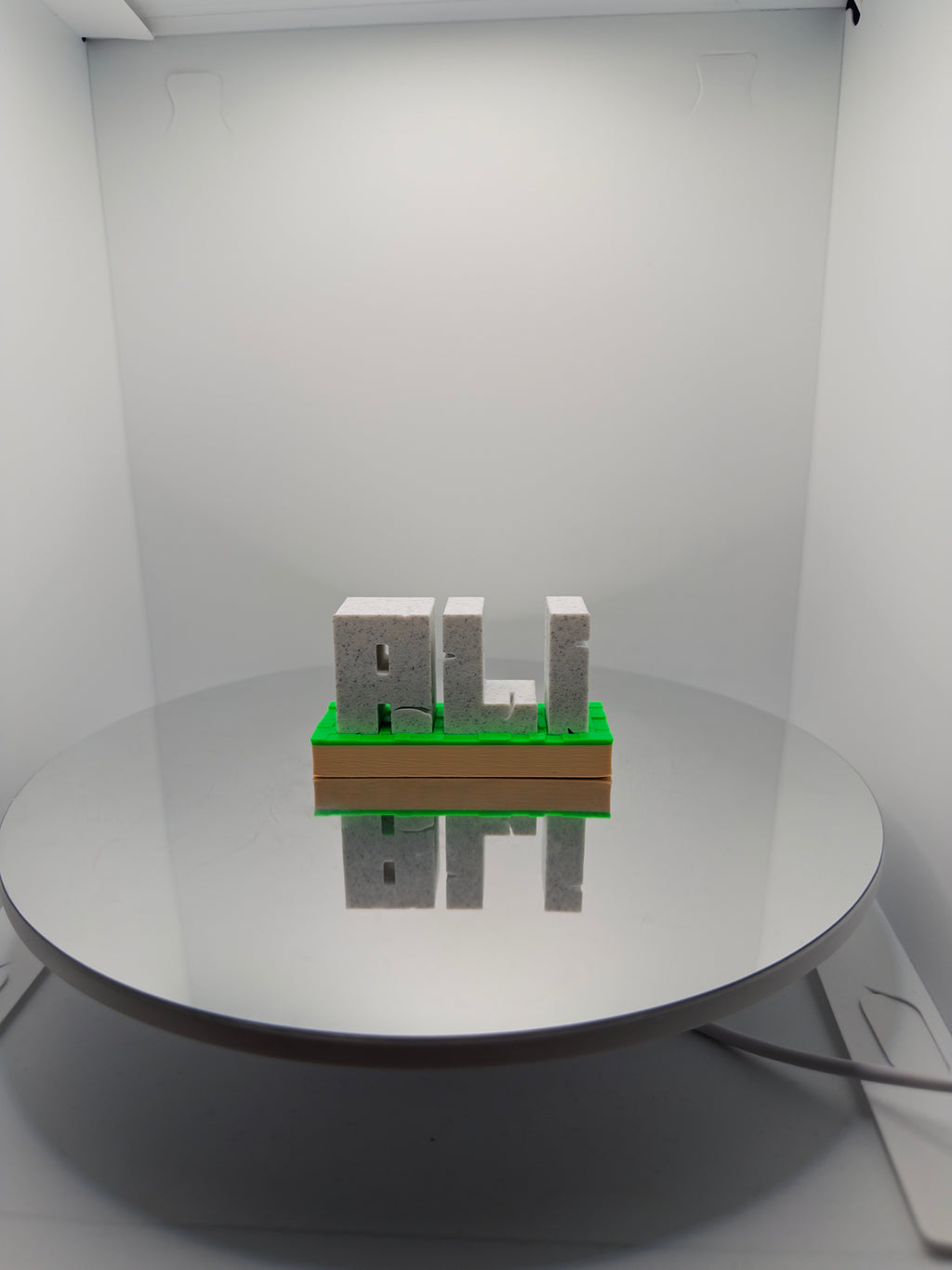 Kişiye Özel Minecraft Tarzı  Masaüstü İsimlik - Oyuncu Odası ve Çocuk Odası Dekorasyonu (Hediyeli)