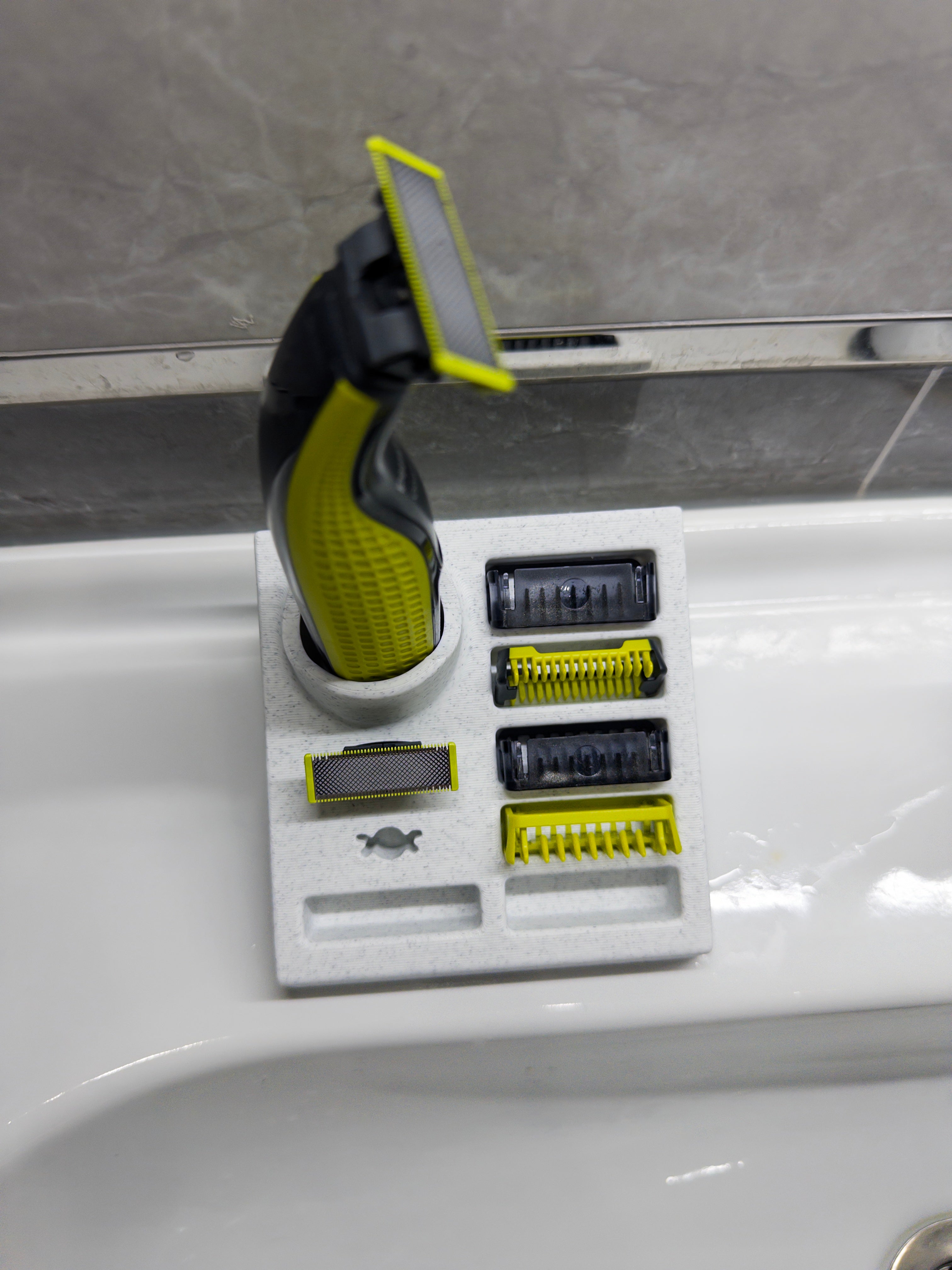 Philips OneBlade Uyumlu Tıraş Makinesi Standı ve Başlık Organizeri