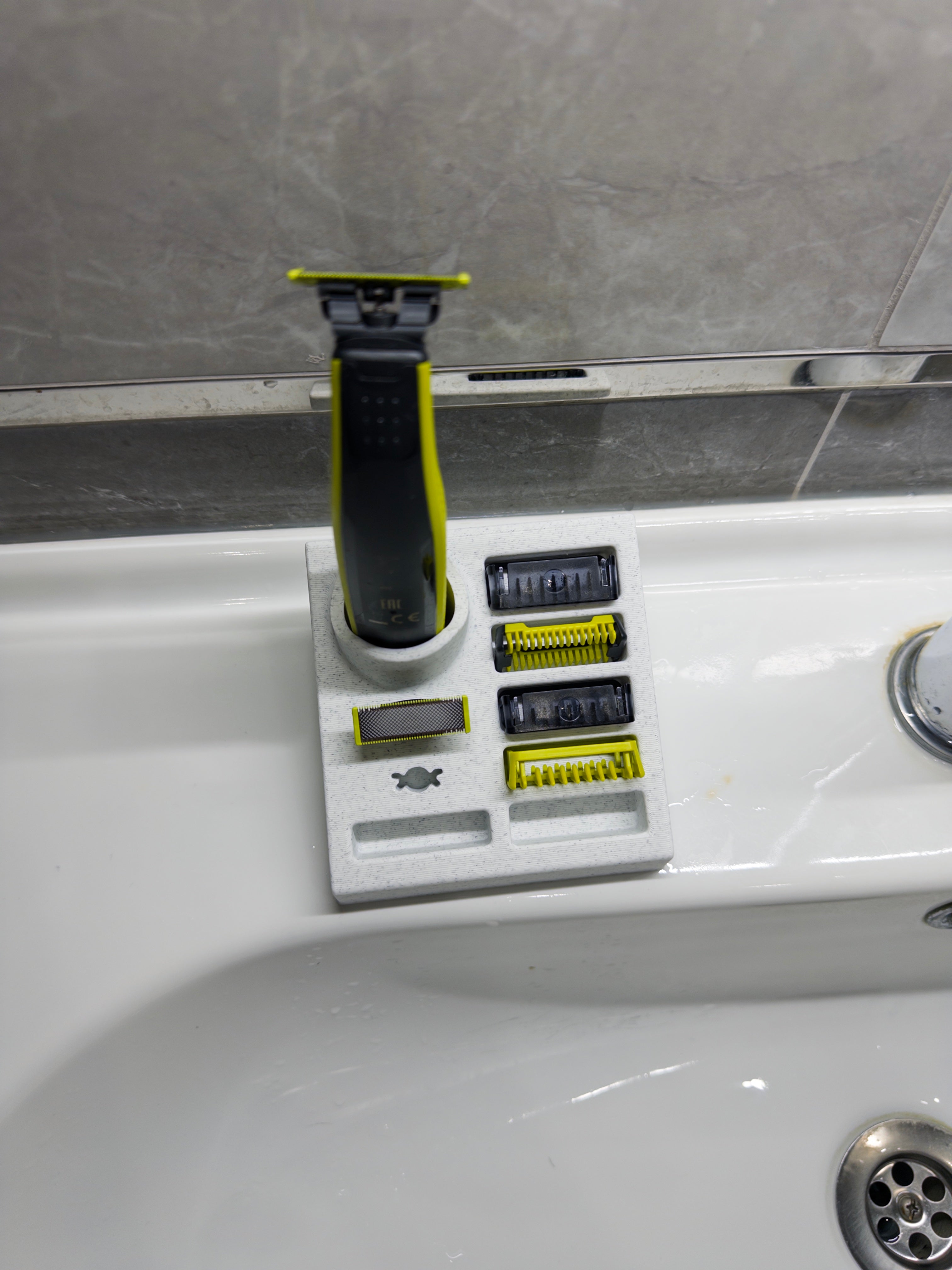 Philips OneBlade Uyumlu Tıraş Makinesi Standı ve Başlık Organizeri