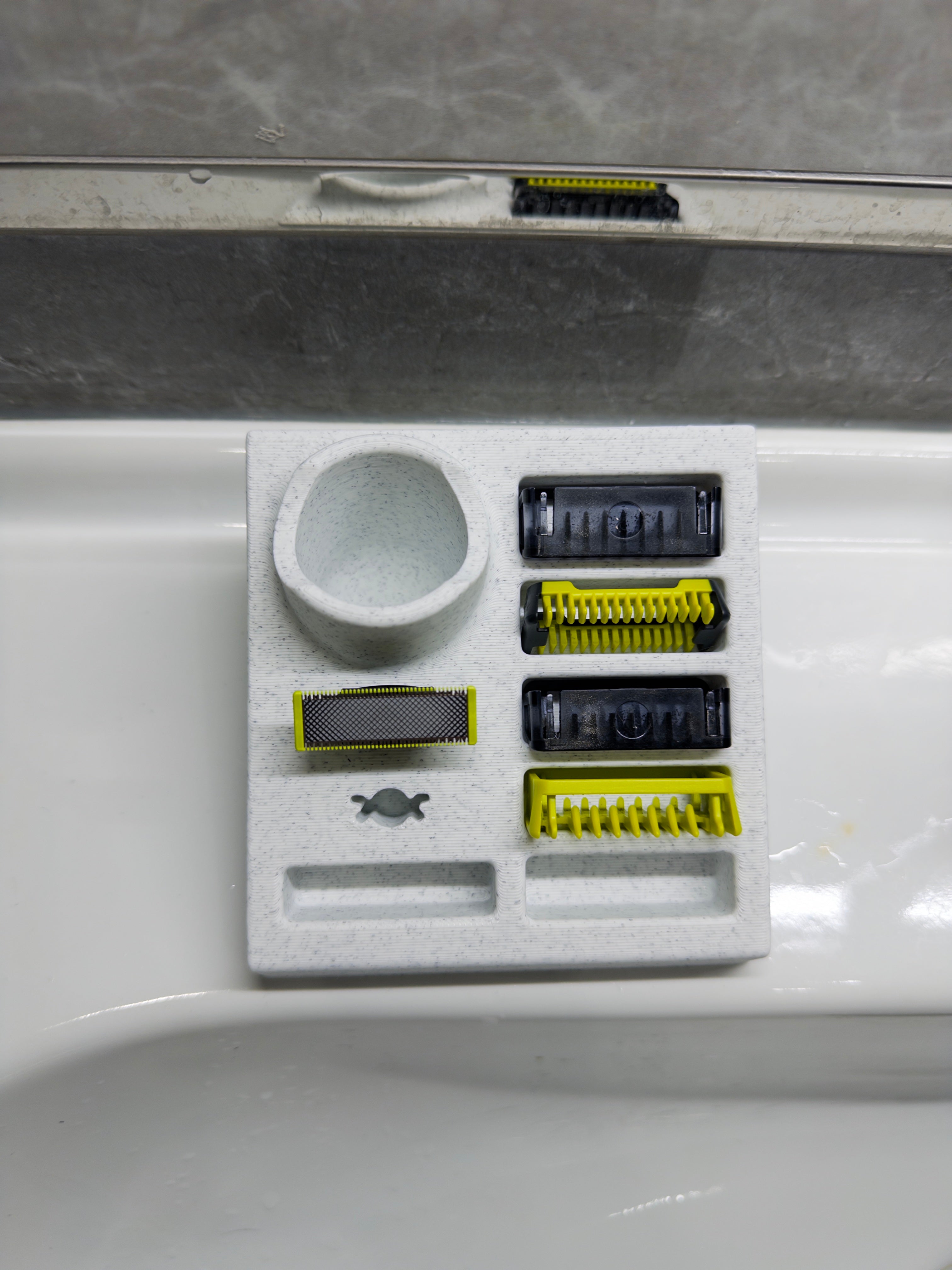 Philips OneBlade Uyumlu Tıraş Makinesi Standı ve Başlık Organizeri