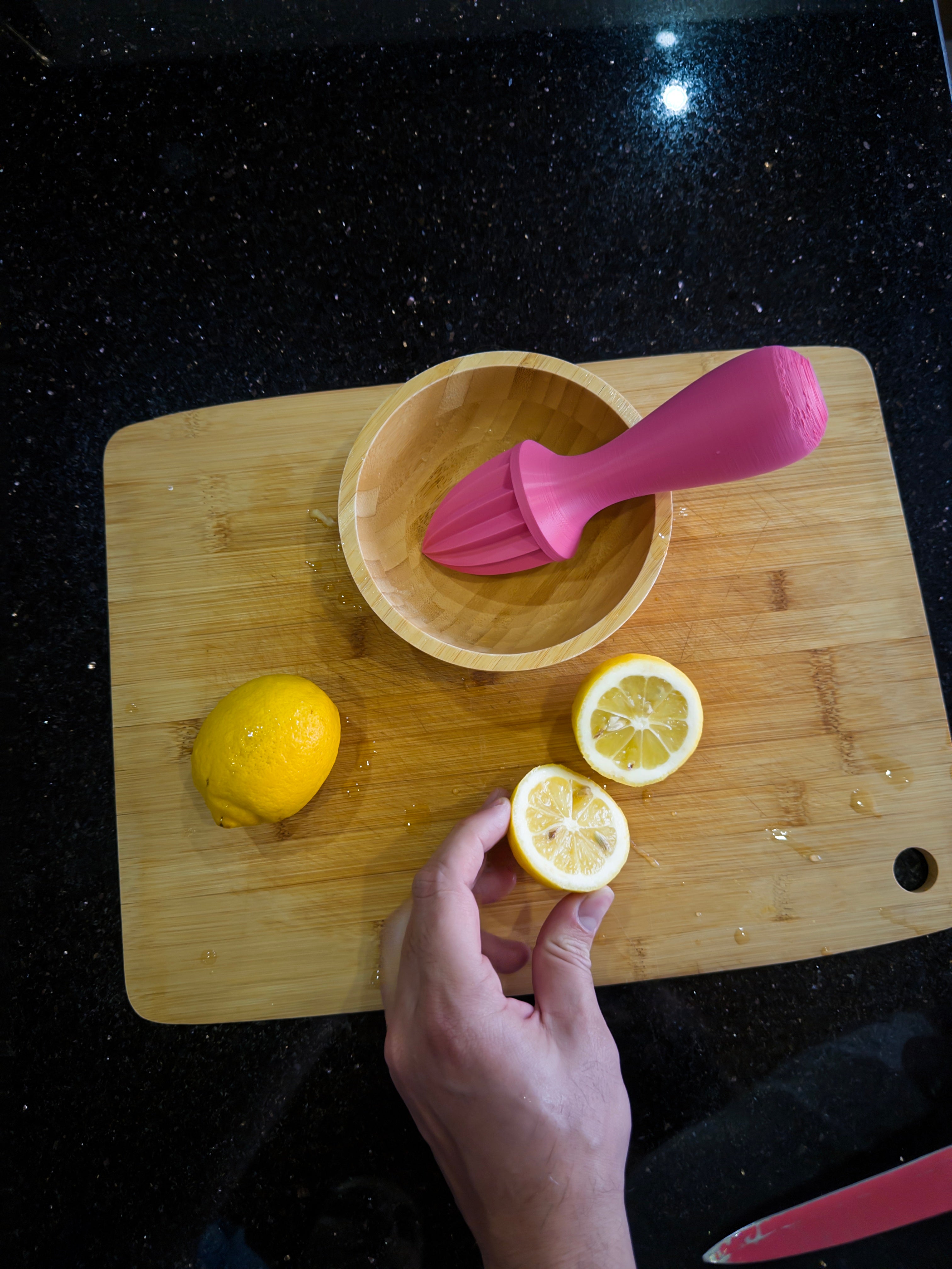 Pratik El Tipi Limon Sıkma Aparatı