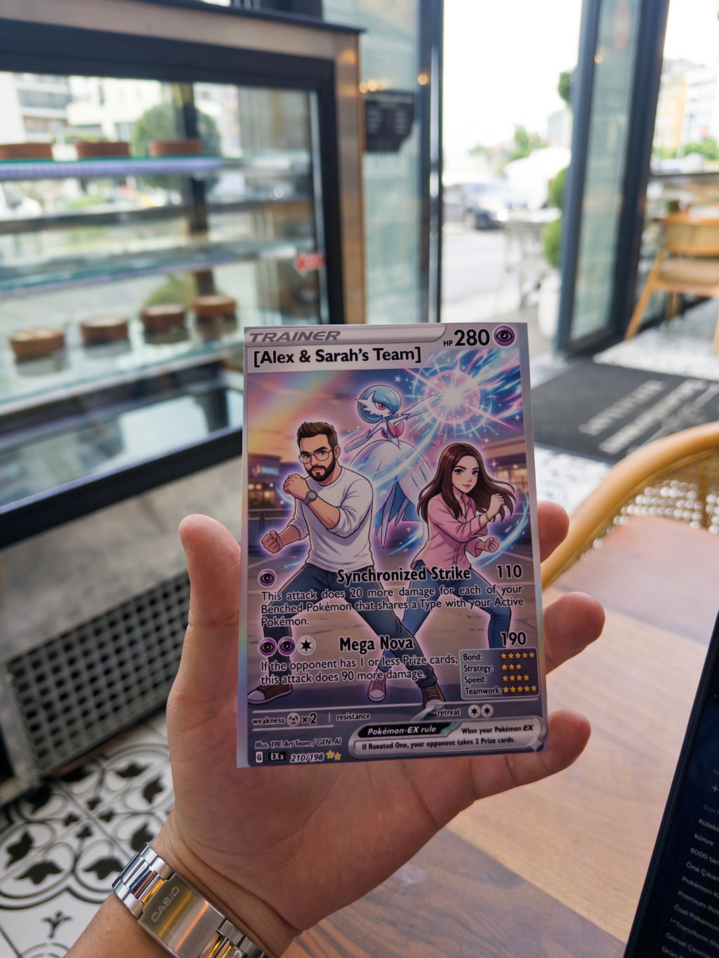 Kişiye Özel Pokémon Kartı - Fotoğraflı Hediye