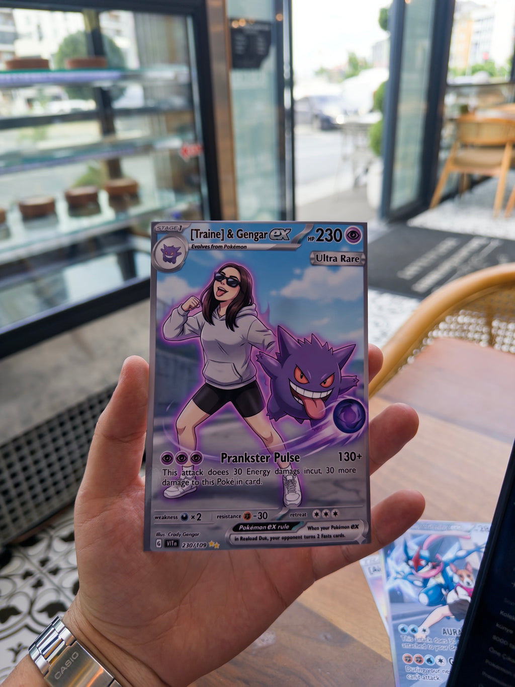 Kişiye Özel Pokémon Kartı - Fotoğraflı Hediye