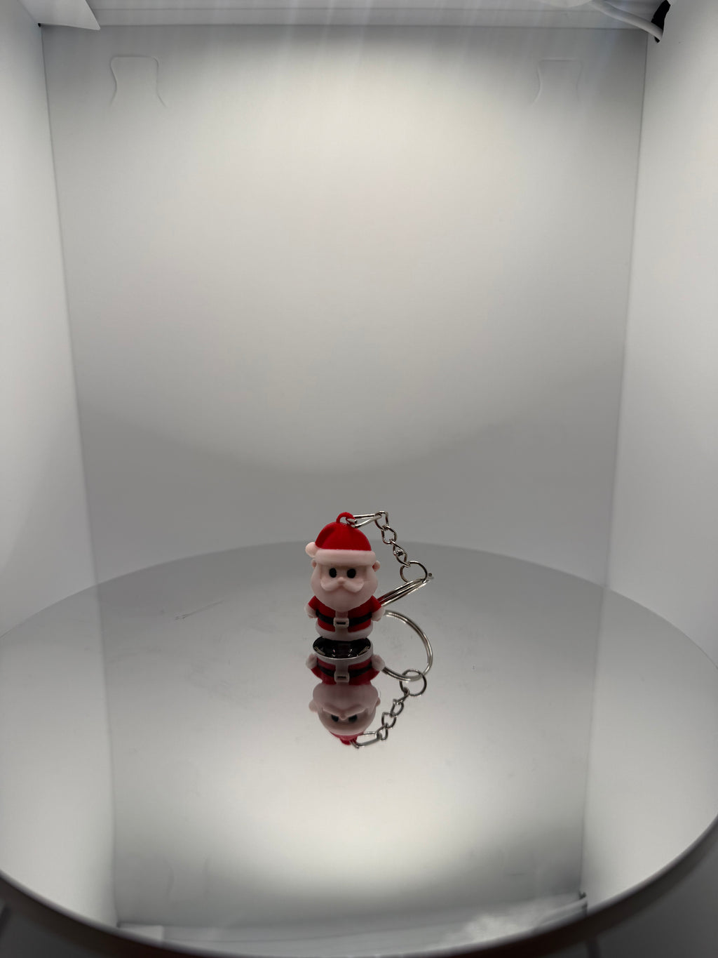 Sevimli Noel Baba Anahtarlık - Yeni Nesil 3D Tasarım Yılbaşı Hediyesi