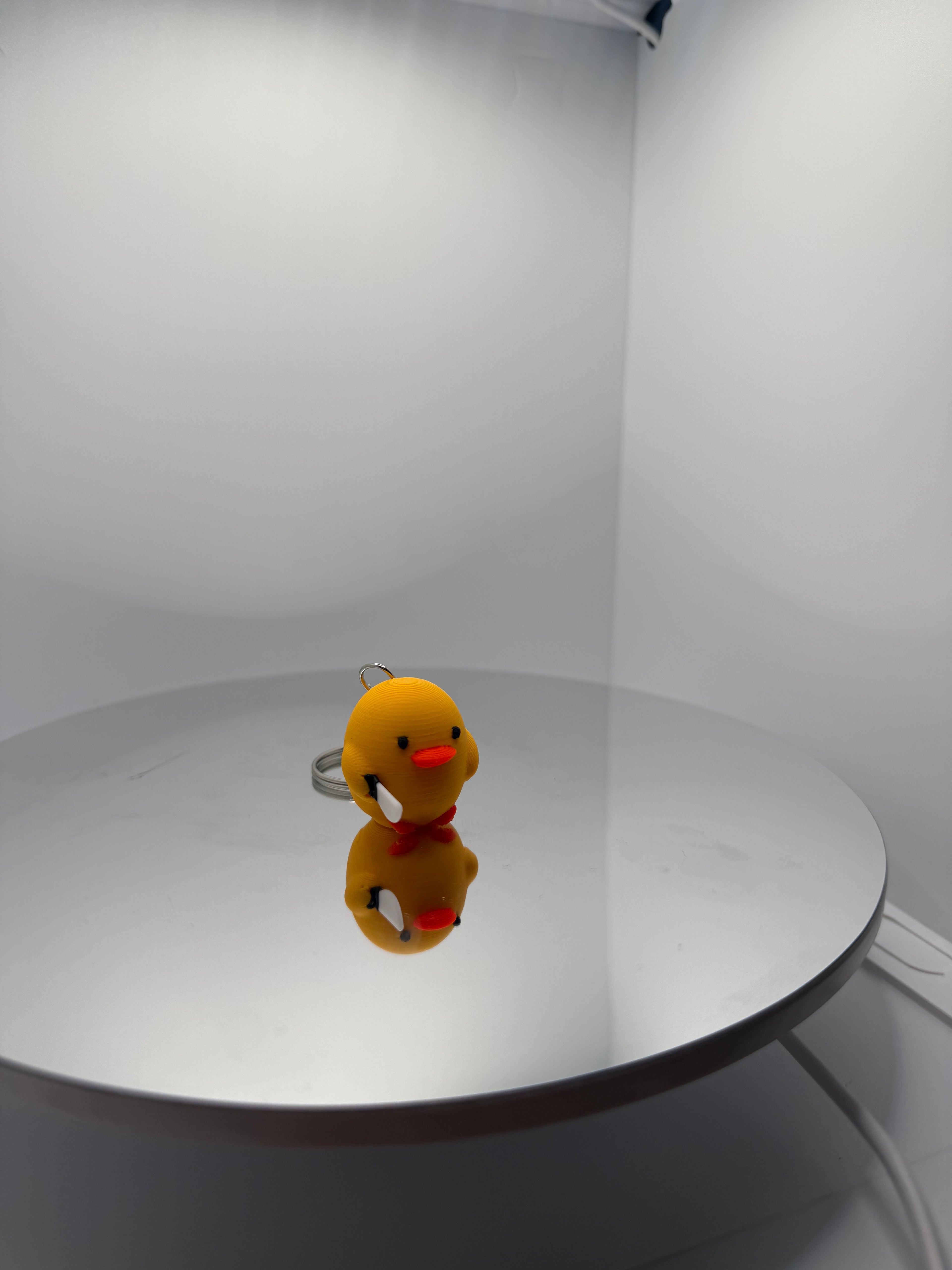 Bıçaklı Sinirli Civciv Anahtarlık - Tatlı Bıçaklı Civciv Anahtarlık