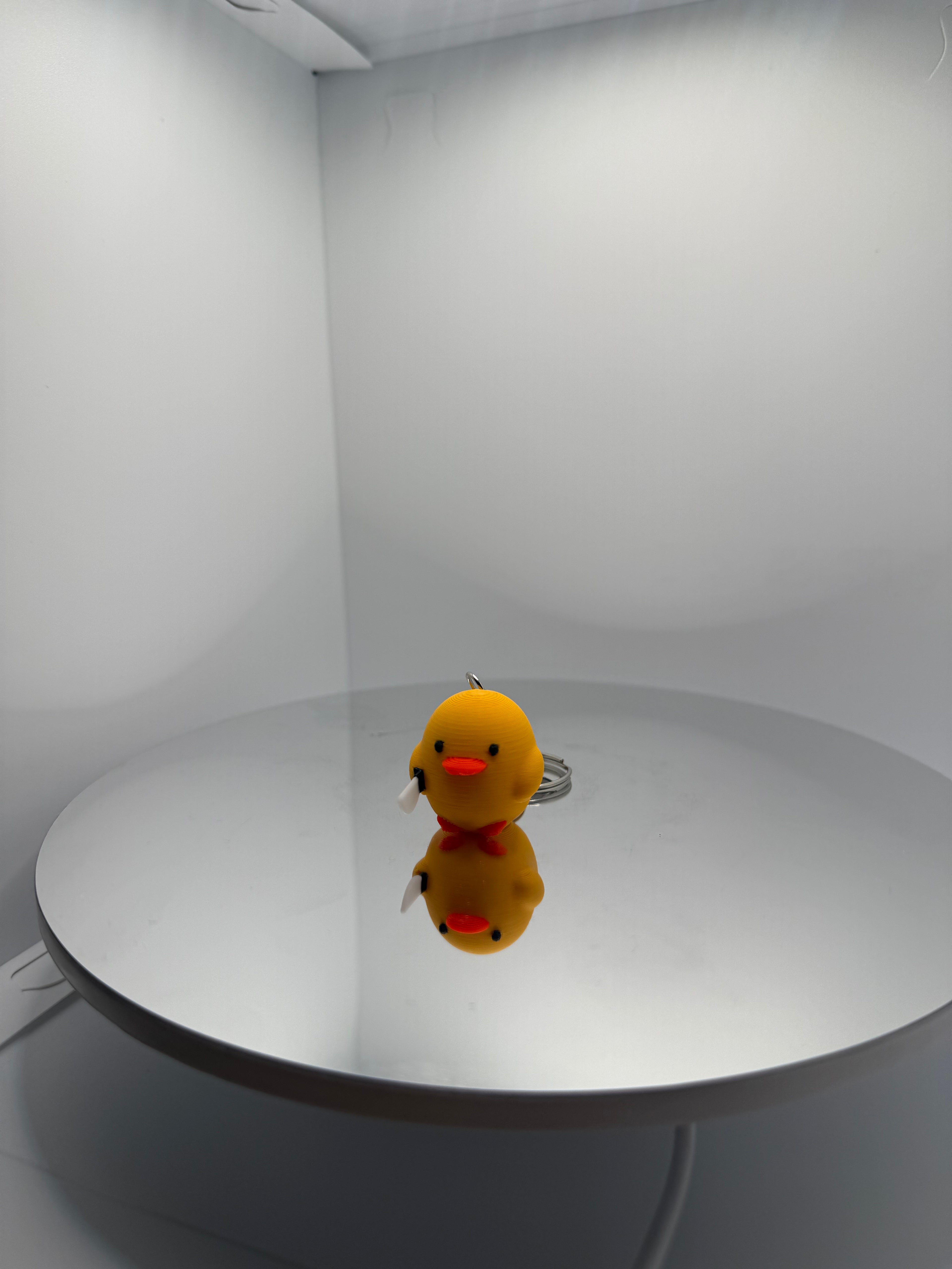 Bıçaklı Sinirli Civciv Anahtarlık - Tatlı Bıçaklı Civciv Anahtarlık