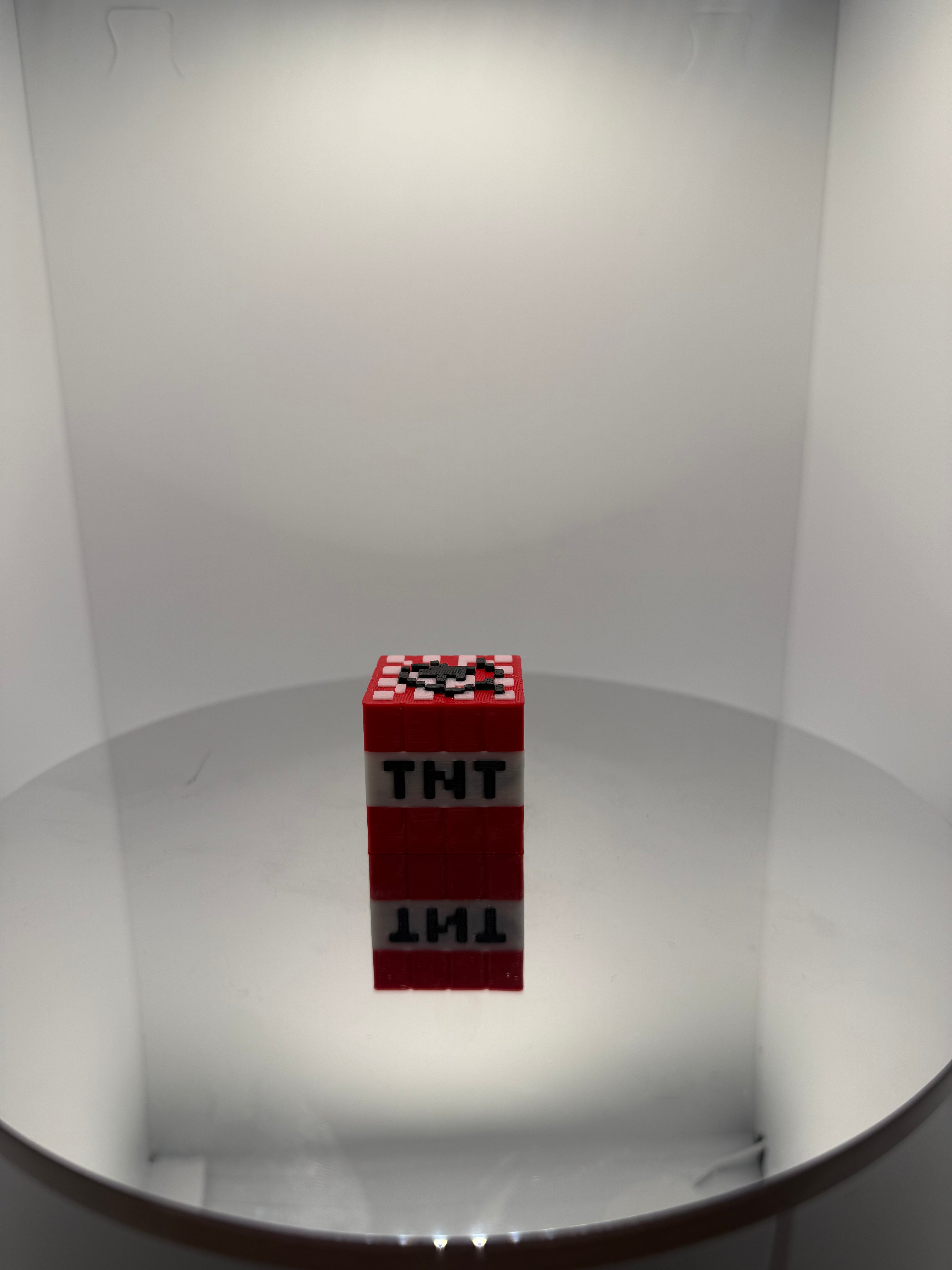 TNT Blok Anahtarlık - Piksel Tasarım Minecraft / Oyuncu Hediyesi