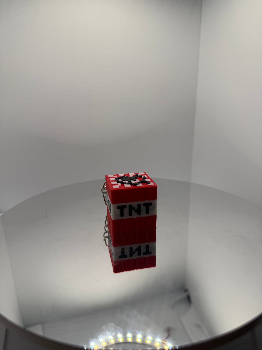 TNT Blok Anahtarlık - Piksel Tasarım Minecraft / Oyuncu Hediyesi