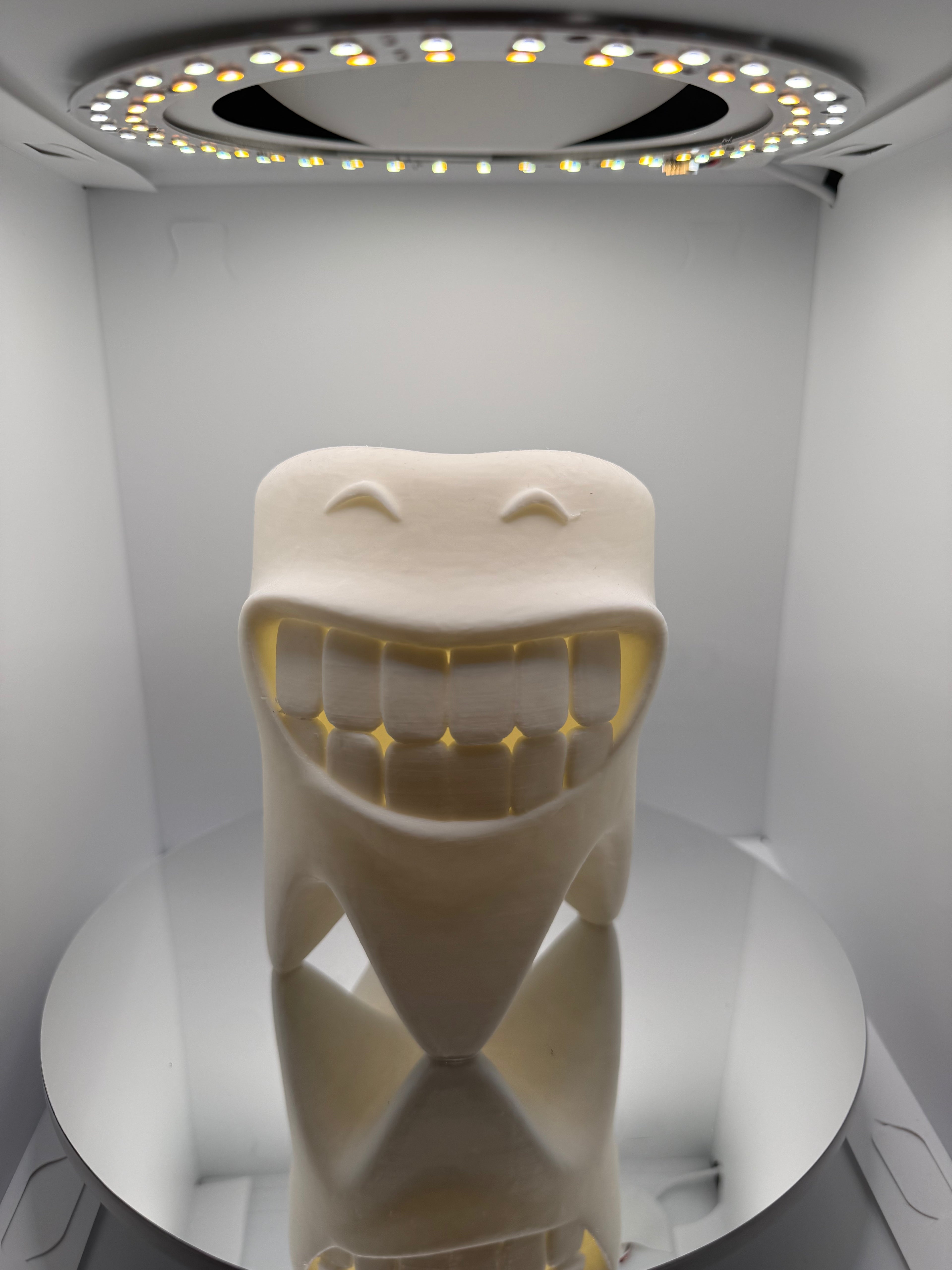 Gülümseyen Diş Figürlü Diş Fırçalık Banyo Aksesuarı