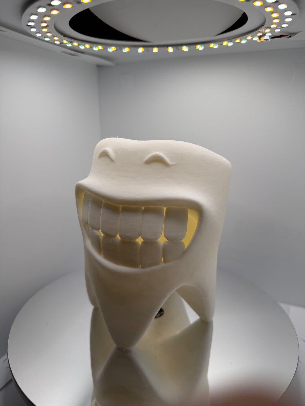 Gülümseyen Diş Figürlü Diş Fırçalık Banyo Aksesuarı